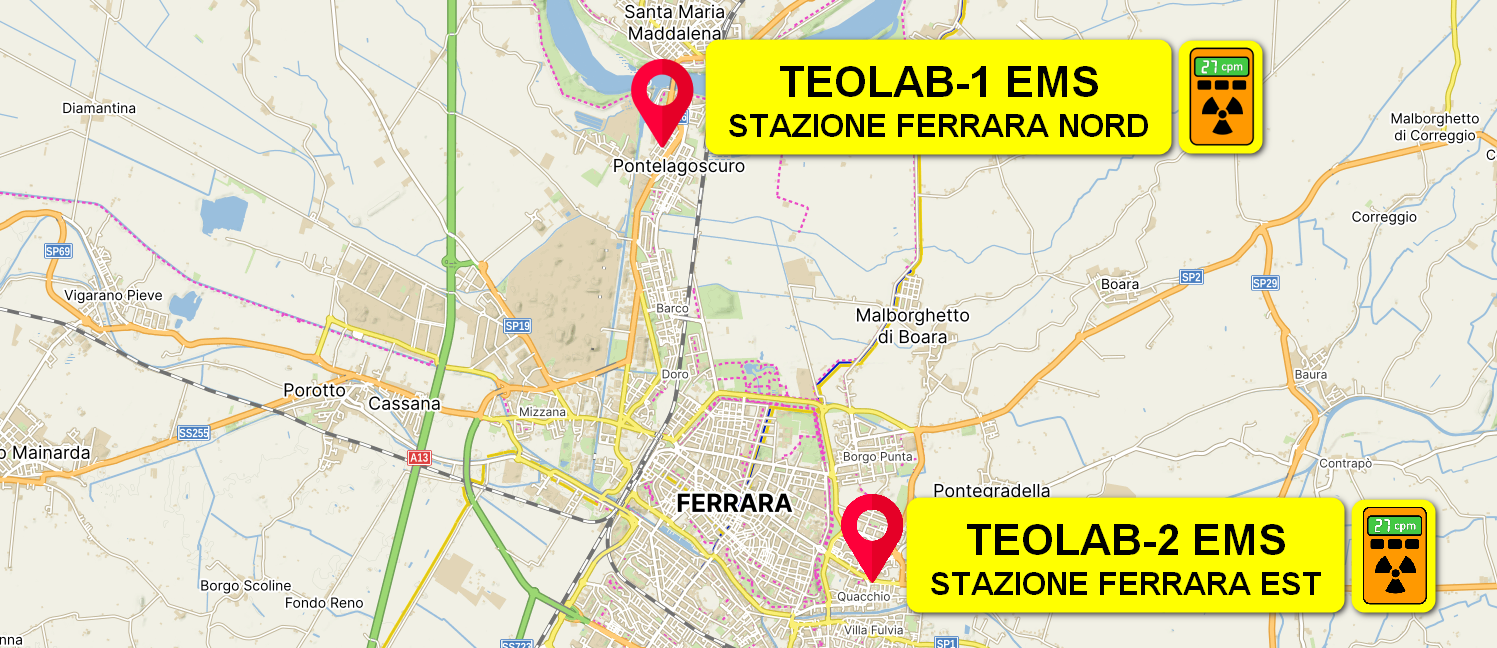 Scegli la stazione Teolab di Ferrara